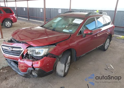 2018 Subaru Outback 2.5I Premium from USA, damaged, VIN 4S4BSAFC6J3282070